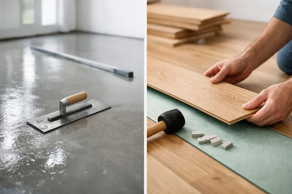 Piso colado ou flutuante: qual escolher?