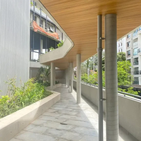 Forro de madeira tauari