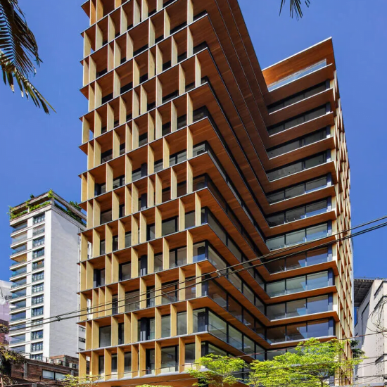 Forro de madeira tauari