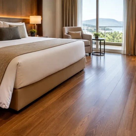 Como especificar piso de madeira para hotéis