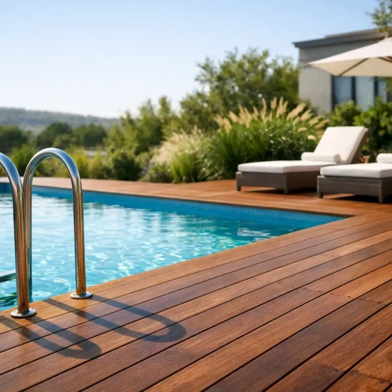 Deck de madeira para piscina: como especificar