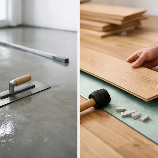 Piso colado ou flutuante: qual escolher?