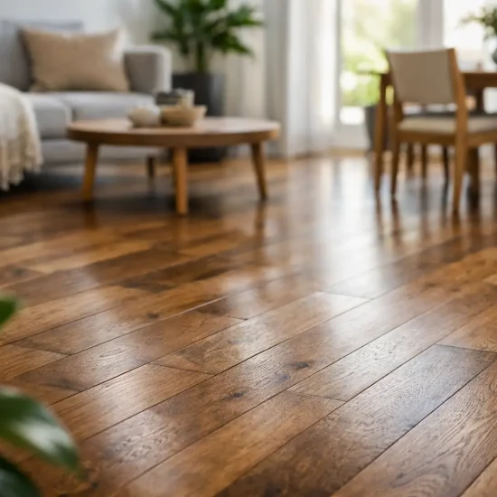 Por que um piso de madeira dura mais em interiores?