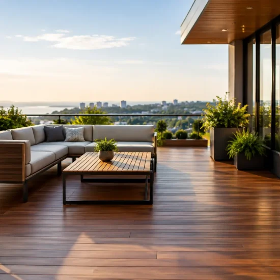 Projeto de deck comercial bem especificado