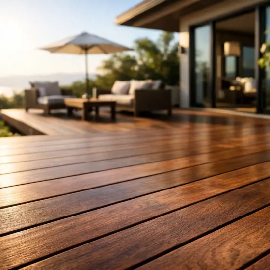 Quanto dura um deck de madeira bem especificado?